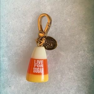Juicy Couture Candy Corn “Live for sugar” charm